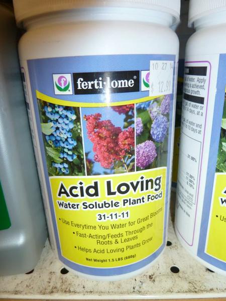 acid fertilizer container