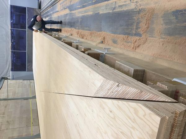 Photo of Mass plywood panel (MPP).
