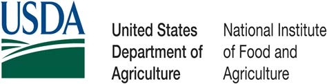 National Institute of Food and Agriculture Logo