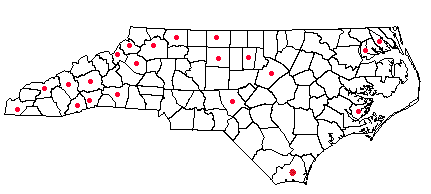 Figure 1. Counties with raspberries.