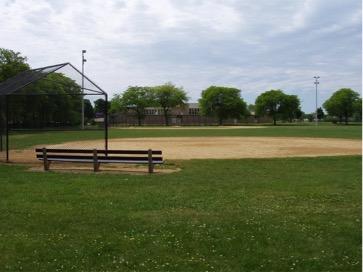 Small softball/baseball field.