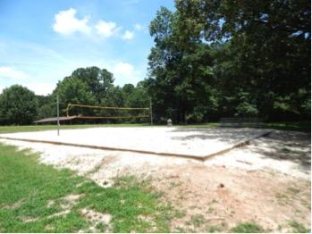 Small volleyball court.
