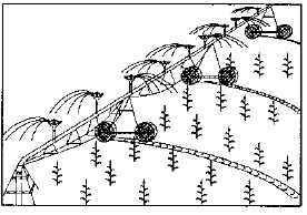 Decorative Image- Drawing of Irrigation System