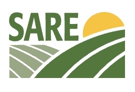 SARE logo green and yellow