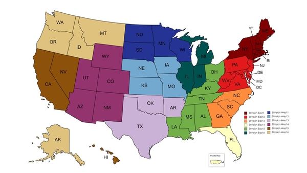 FDA Recall Coordinator Map