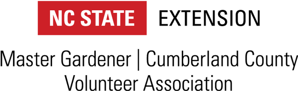 Logo lockup with “Cumber County Volunteer Association” added to the right of “Master Gardener” separated by |.