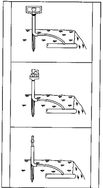 schematic of three different types of micro-sprays or micro- spinners