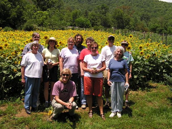 Photo of master gardener volunteers in Swain County