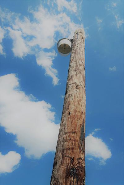 Light pole.