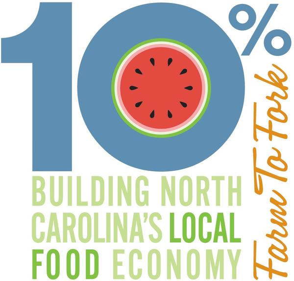 NC 10% Campaign logo.