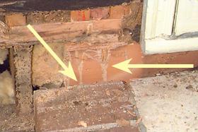Gap between porch and foundation