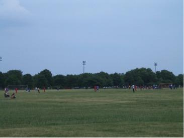 Medium soccer field.